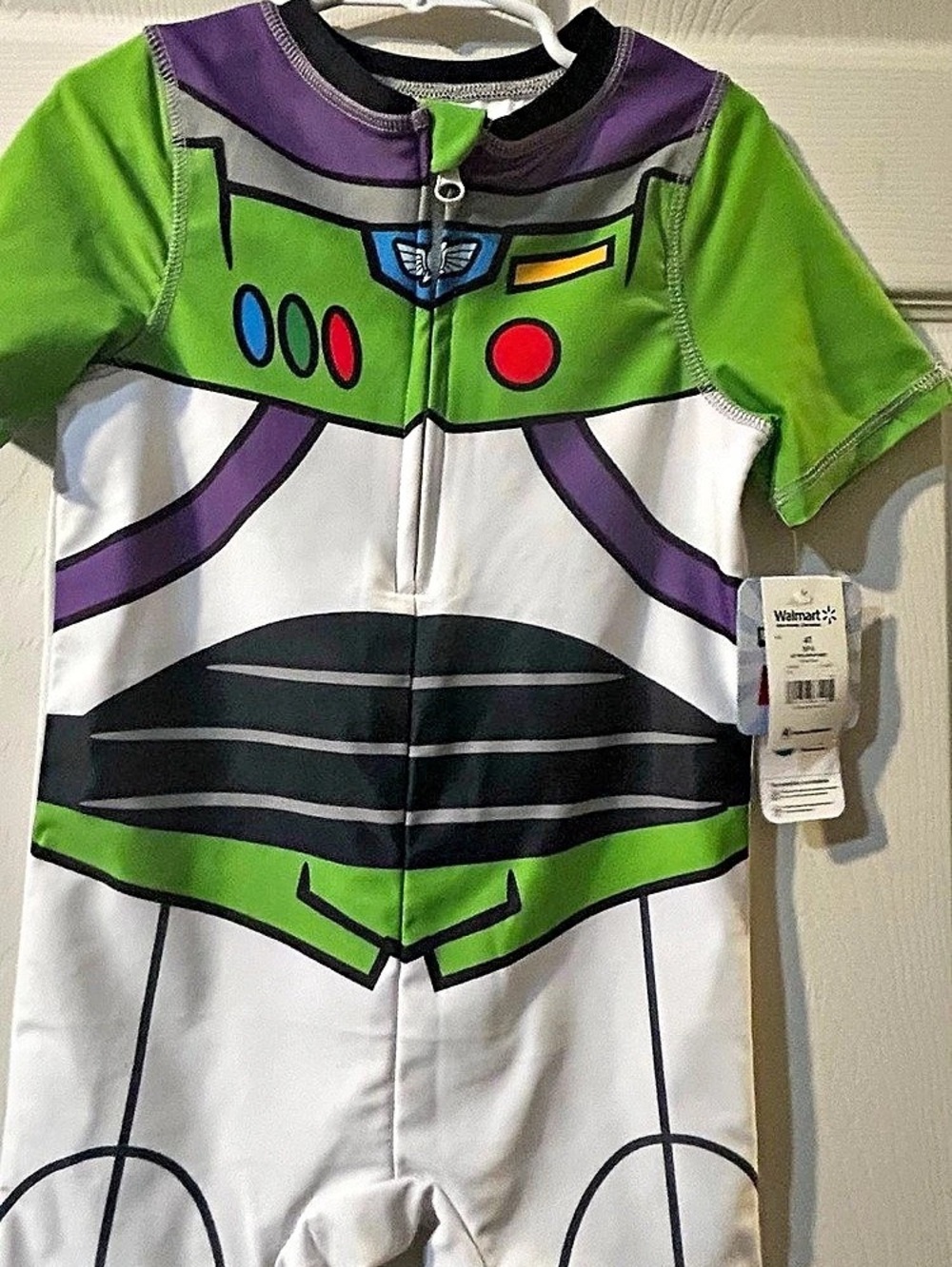 Disney Pixar Toy Story Buzz Lightyear Buzz Lightyear Romper swimsuit Boys 4T NWT